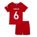 Liverpool Thiago Alcantara #6 Babykleding Thuisshirt Kinderen 2023-24 Korte Mouwen (+ korte broeken)